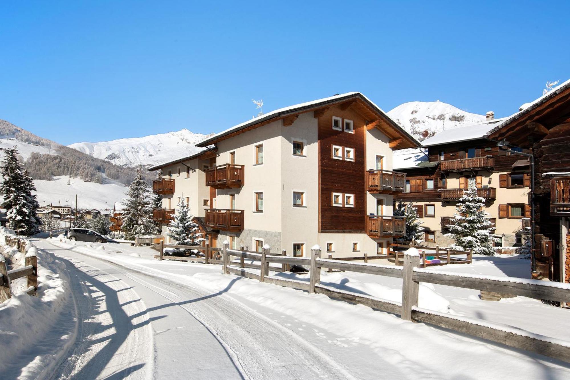 Ferienwohnung Al Bait Da Marangona Livigno Exterior foto