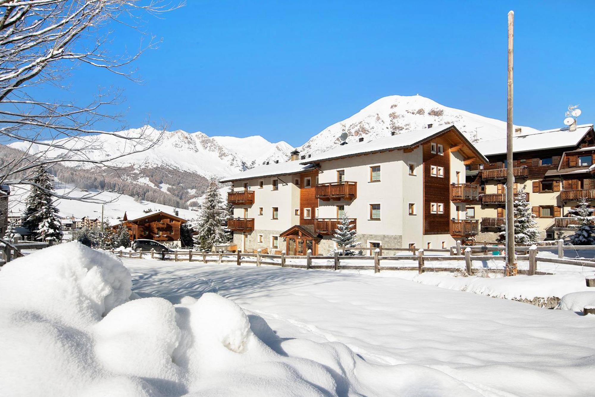 Ferienwohnung Al Bait Da Marangona Livigno Exterior foto