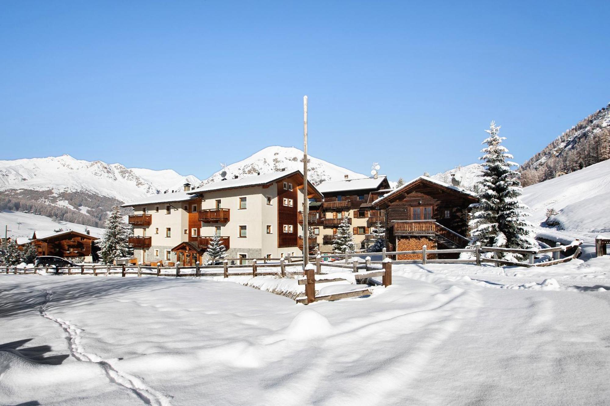 Ferienwohnung Al Bait Da Marangona Livigno Exterior foto