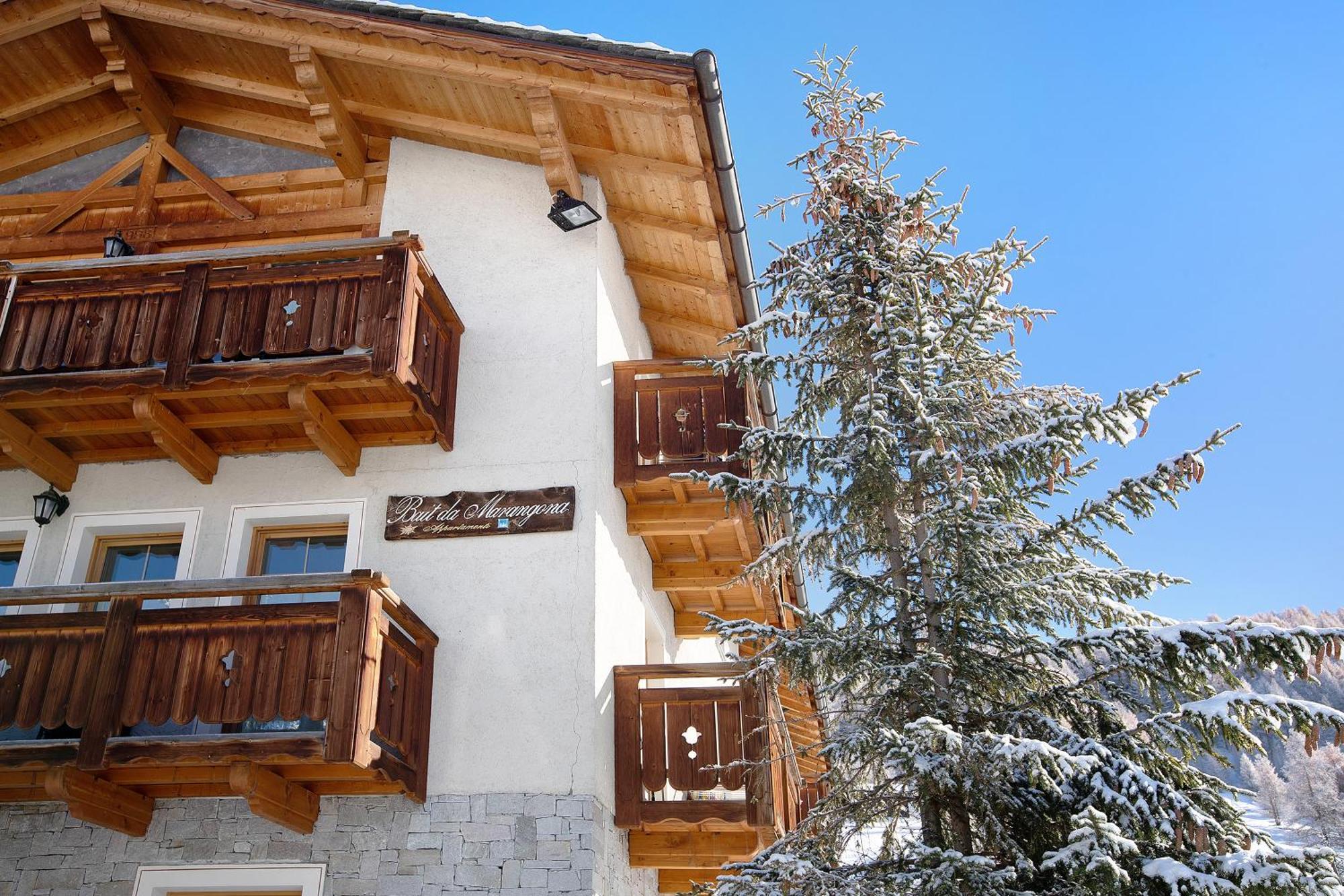 Ferienwohnung Al Bait Da Marangona Livigno Exterior foto
