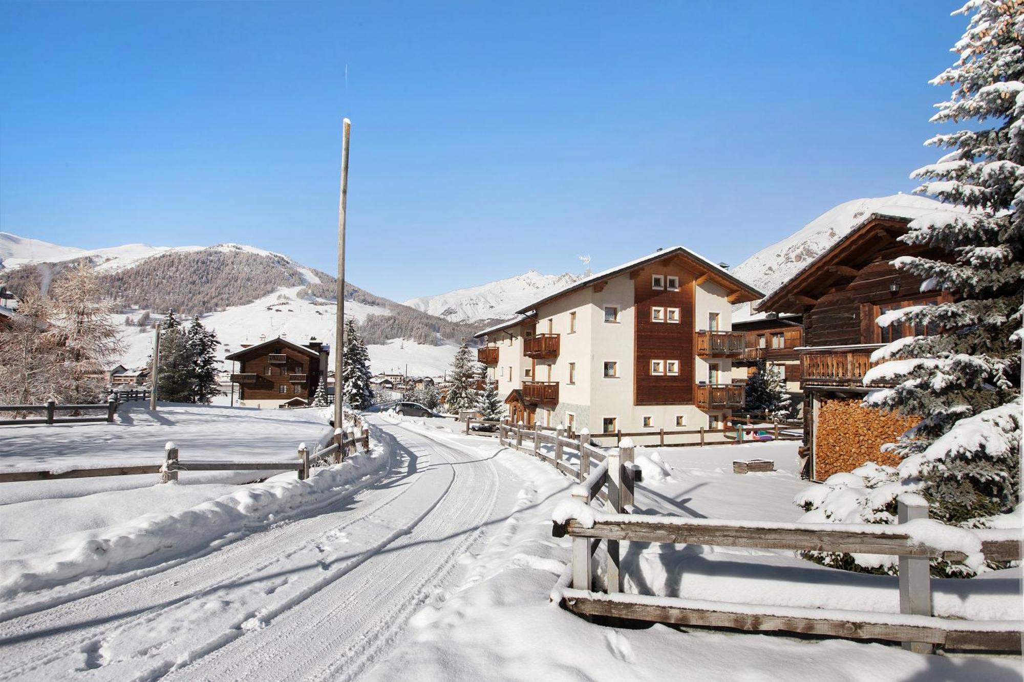 Ferienwohnung Al Bait Da Marangona Livigno Exterior foto