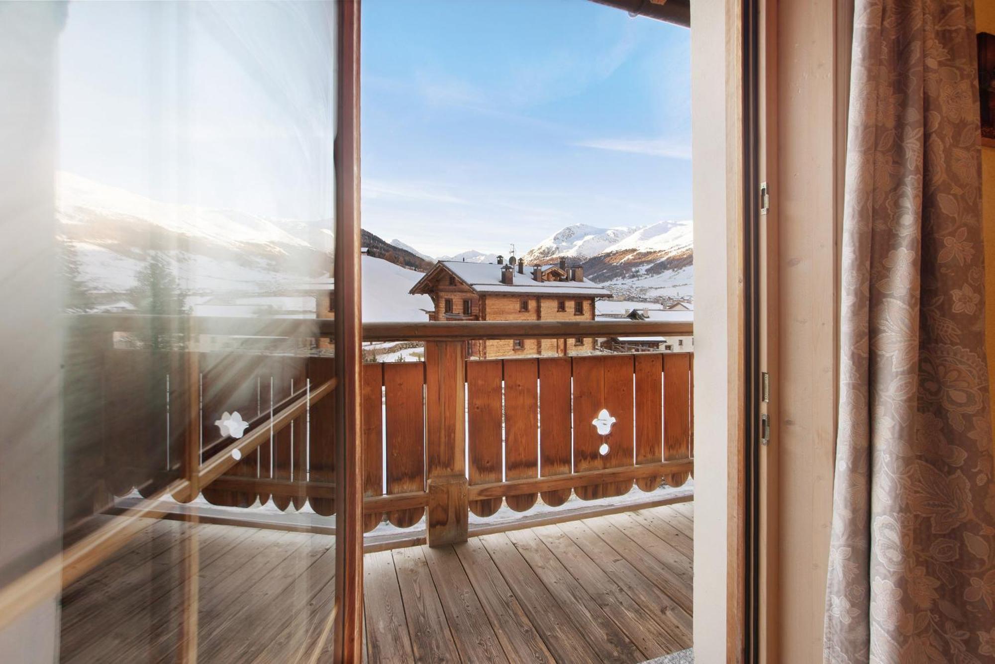 Ferienwohnung Al Bait Da Marangona Livigno Exterior foto