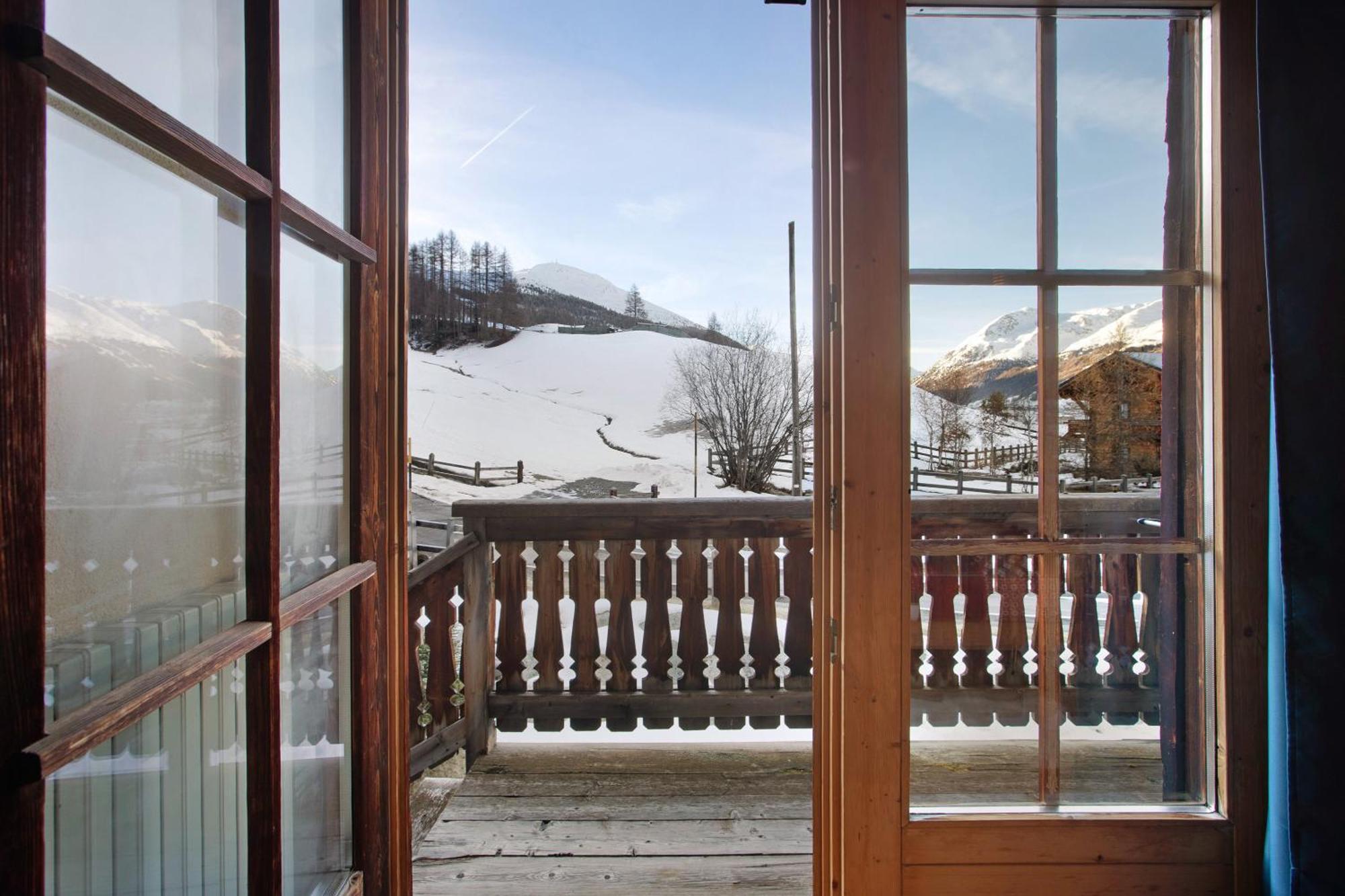 Ferienwohnung Al Bait Da Marangona Livigno Exterior foto