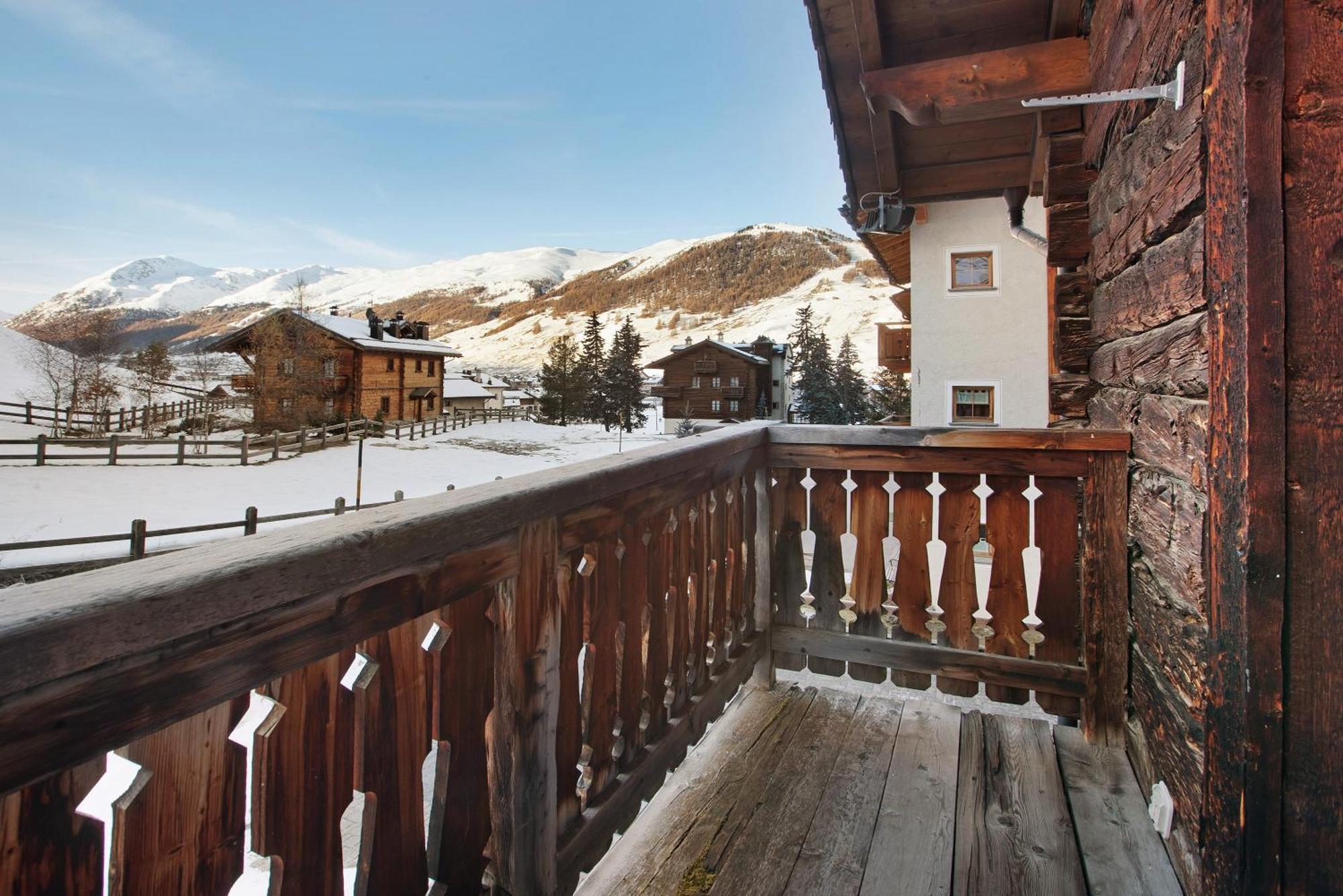 Ferienwohnung Al Bait Da Marangona Livigno Exterior foto