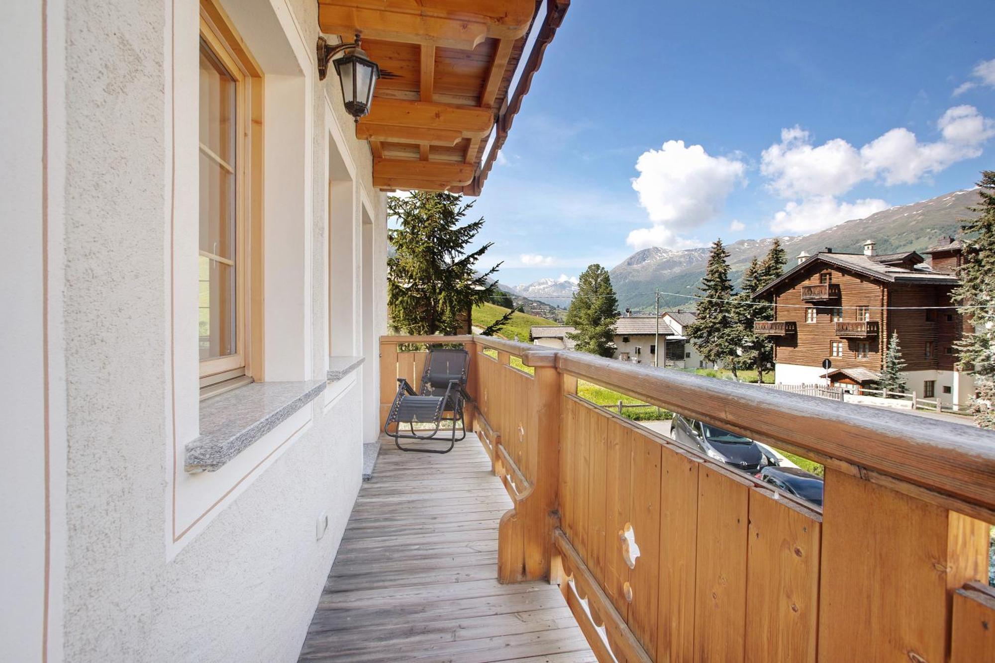Ferienwohnung Al Bait Da Marangona Livigno Exterior foto